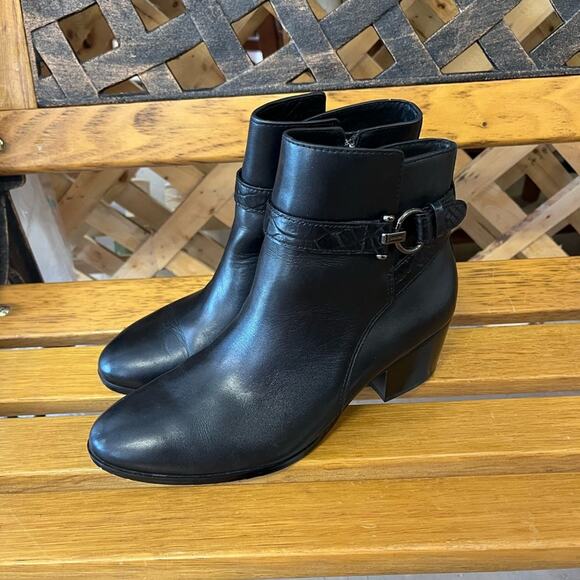 Coach Black Ankle Booties with Sleek Design - Picture 1 of 7